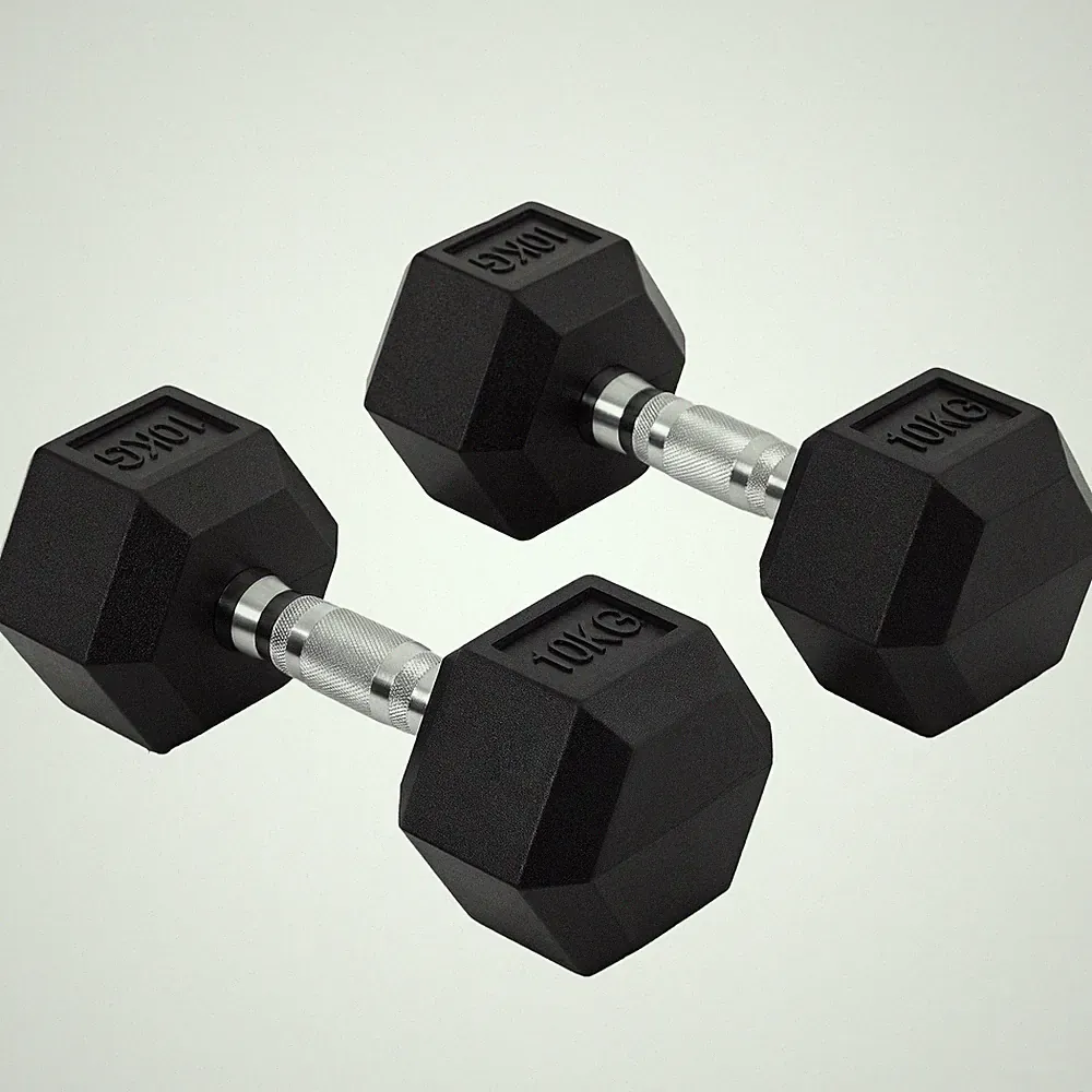 Homcom Hexagon Kurzhanteln 2 x 10 kg