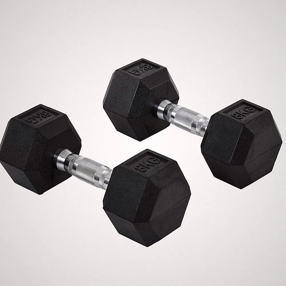 Homcom Hexagon Kurzhanteln 2 x 8 kg