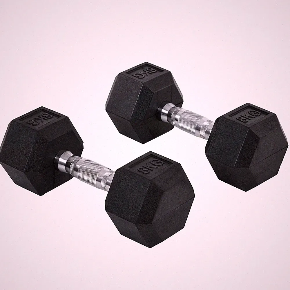 Homcom Hexagon Kurzhanteln 2 x 8 kg