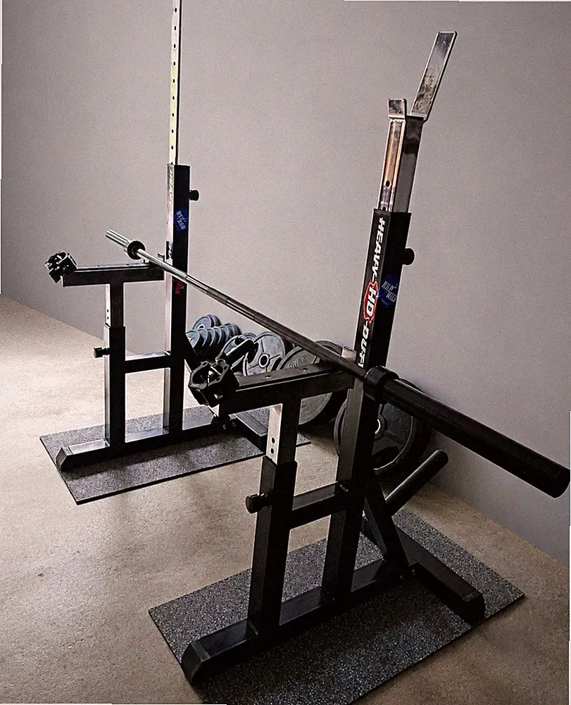 Homegym-Ausstattung: Squat Rack,Gewichte&Kurzhanteln