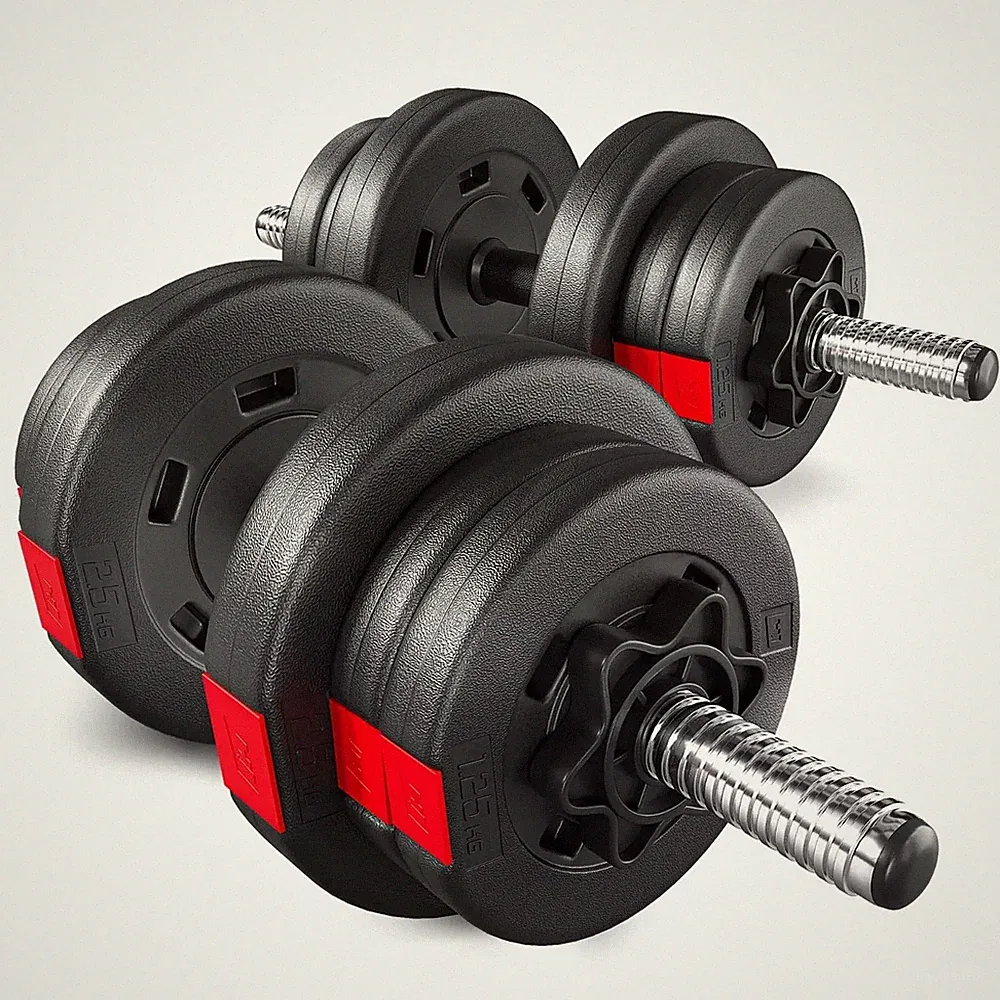 Hop-Sport Kurzhantel Set 20 kg 2x10kg Hantelset Gewichte neu sonstige Karton def