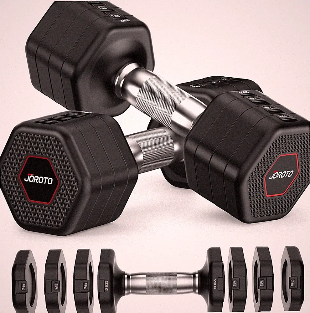 JOROTO 4-in-1 Verstellbare Hanteln 2er Set