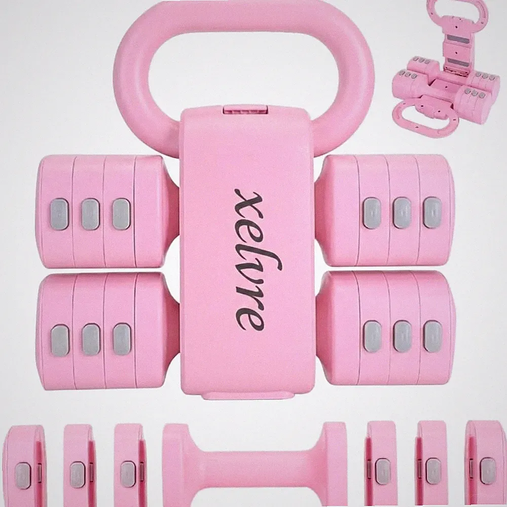 Kettlebell Hanteln Set verstellbar 1-5,5kg Frauen Home Gym Gewichtstraining