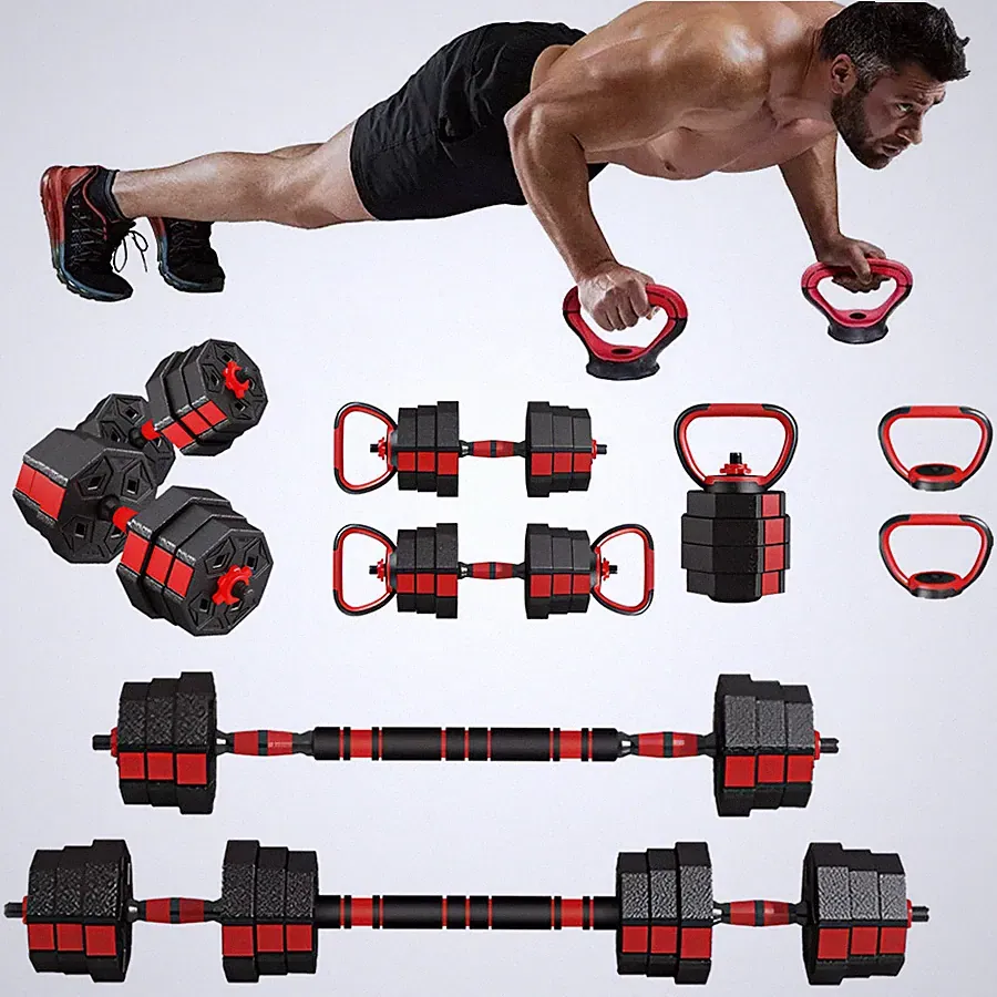 Kugelhantel Kurzhantel Langhantel Hantelset Kettlebell Dumbbell verstellbar