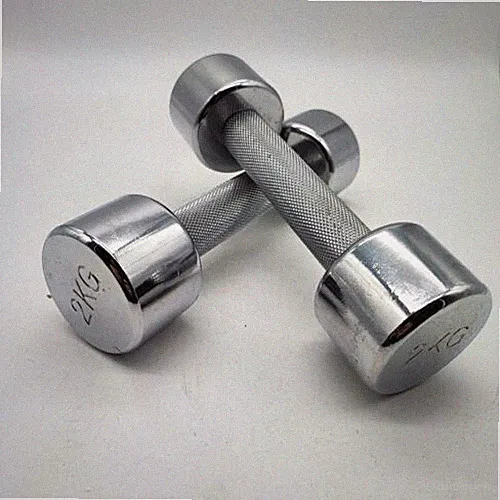 Kurzhantel Chrom 2x 2kg Set