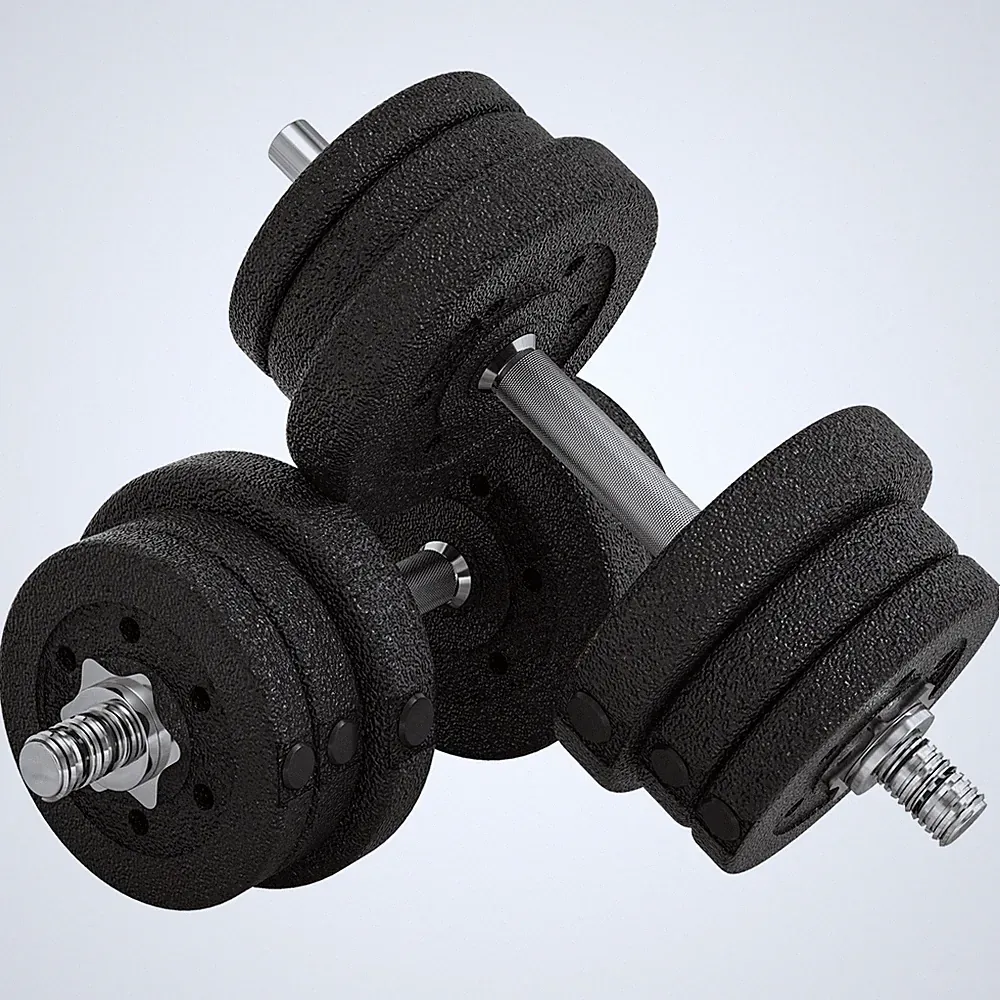 HOMCOM Kurzhantel Set 25 kg Stahl