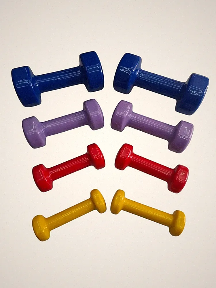 Kurzhantel Set Hanteln Neopren 2 x 0,5kg, 2 x 1kg, 2 x 2kg, 2 x 4kg
