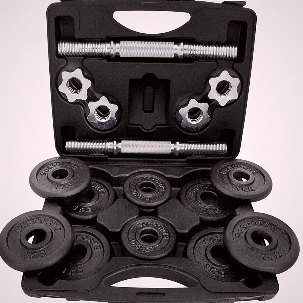 Kurzhantel Set mit Koffer 15-20 kg ScSports
