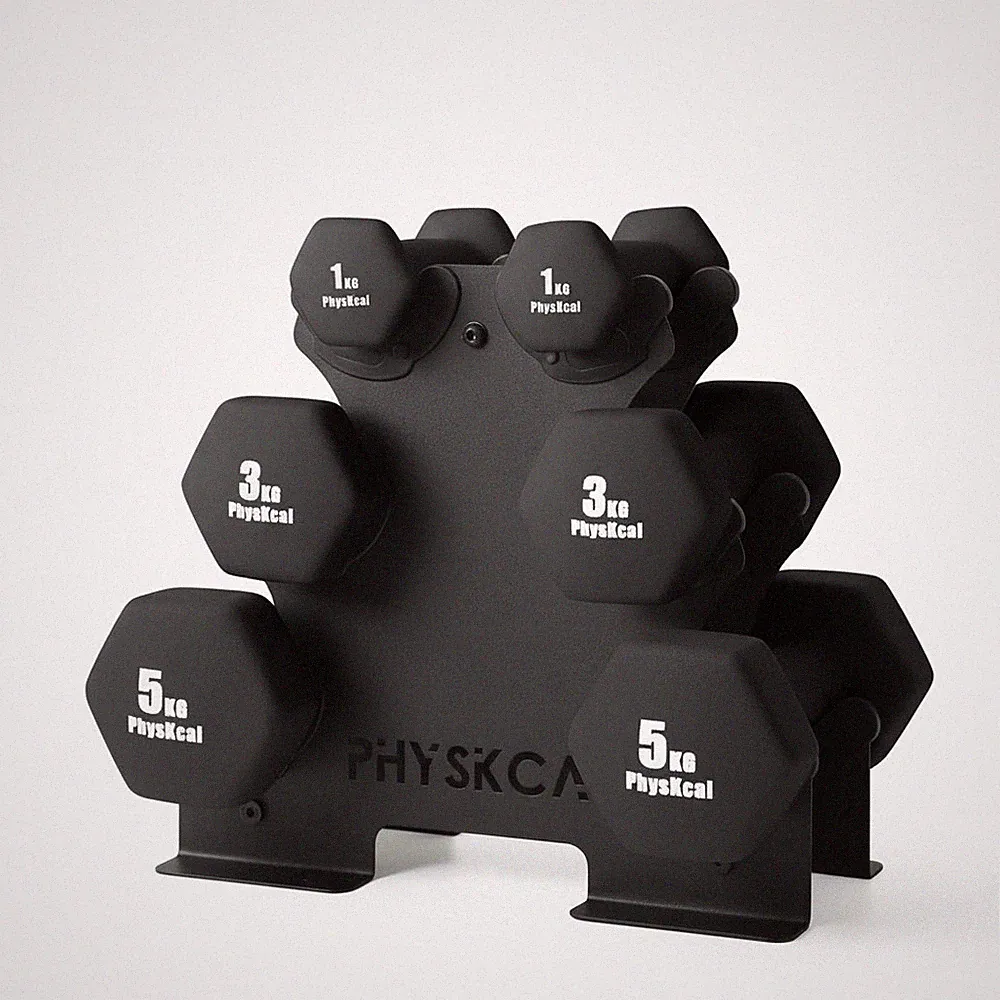 Physkcal Kurzhantel-Set 6-teilig 18kg