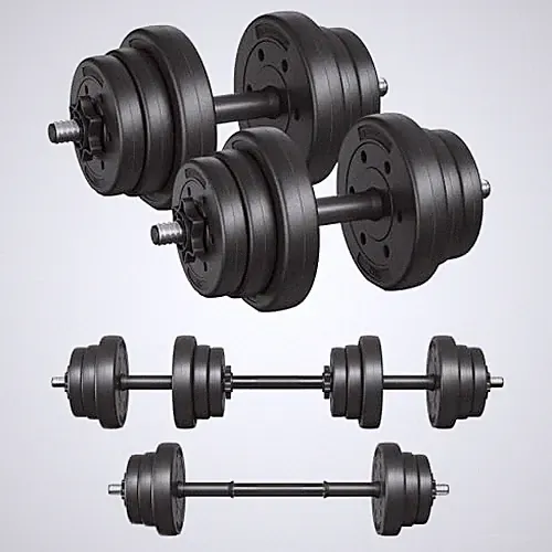 Kurzhanteln Set 20 kg 30 kg Verstellbar Kunststoff Hantelset