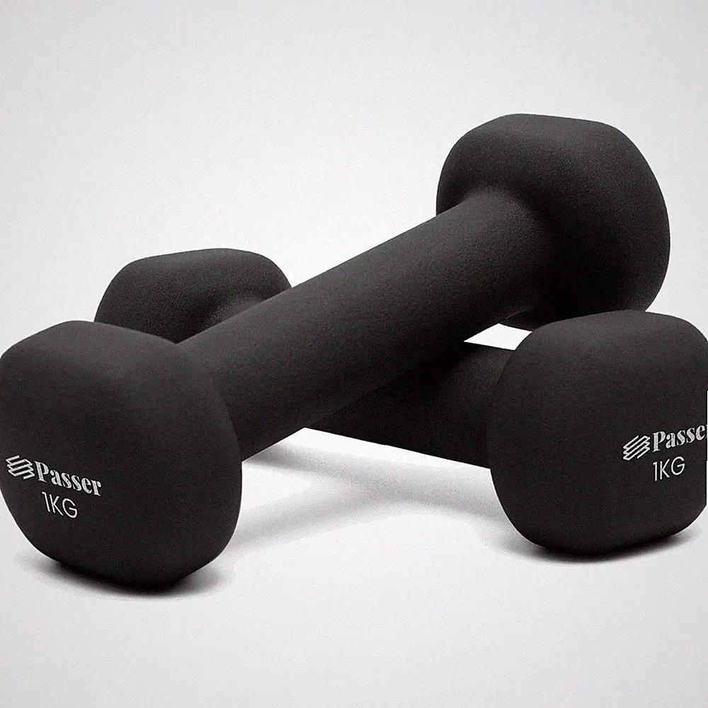Kurzhanteln Set 2x1kg Neopren Hanteln Krafttraining Fitness Hantel