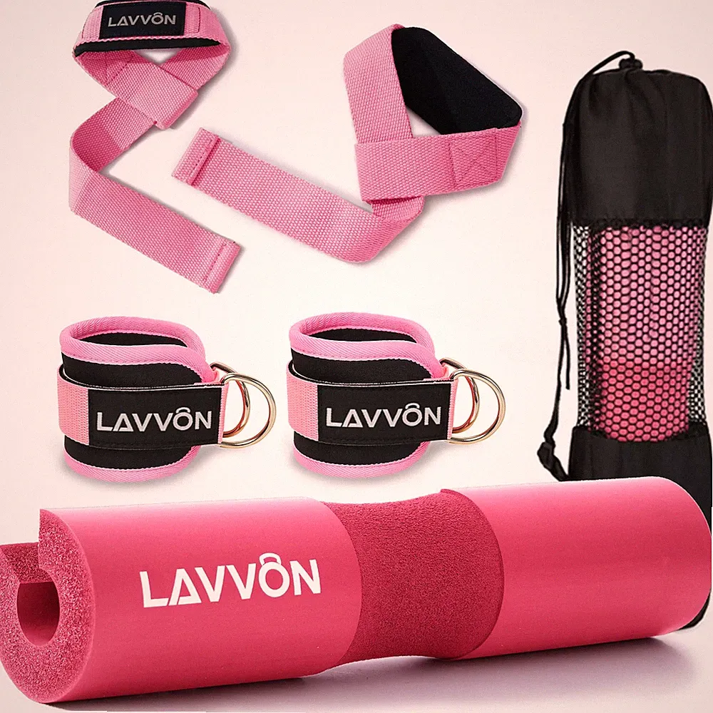 LAVVON Langhantel Polster Set