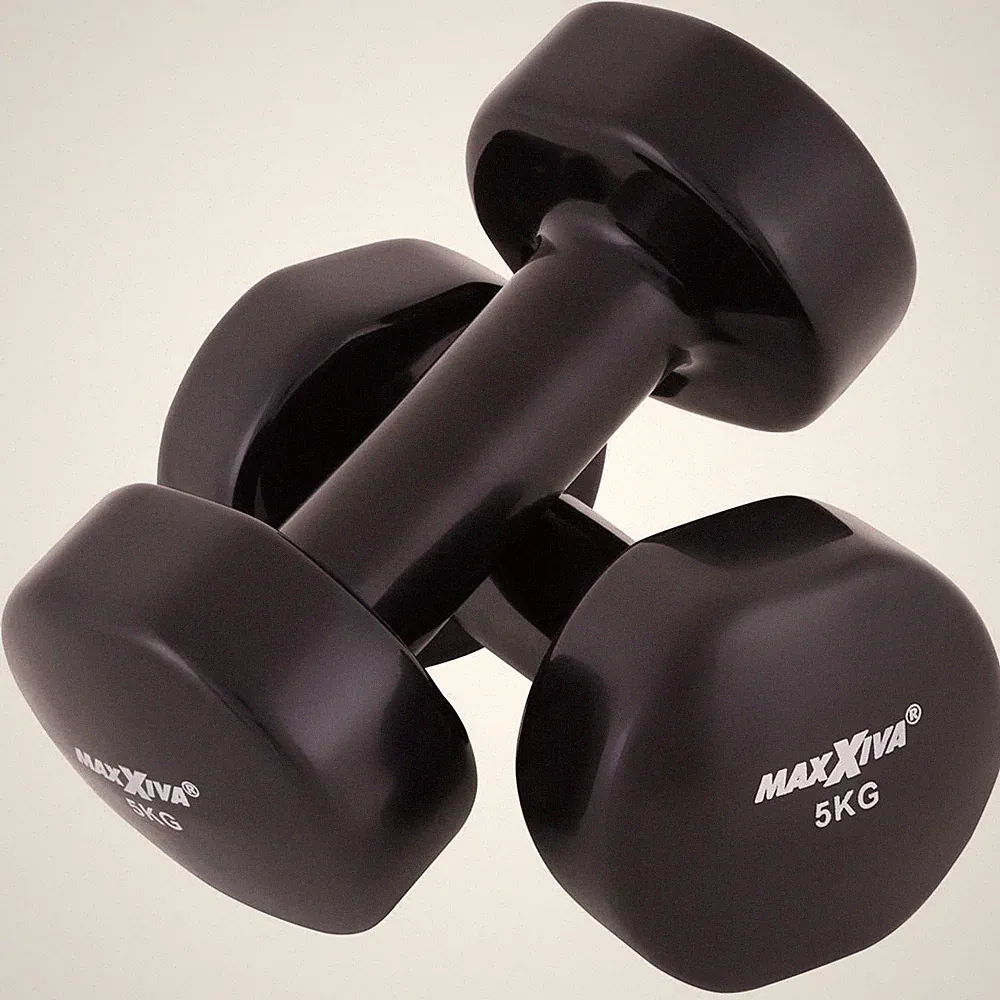 MAXXIVA 2 x 5 kg Kurzhanteln