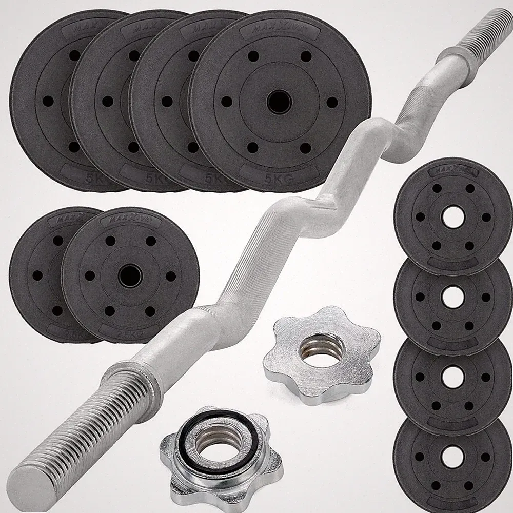 MAXXIVA Curl-Set 130 cm 30 kg