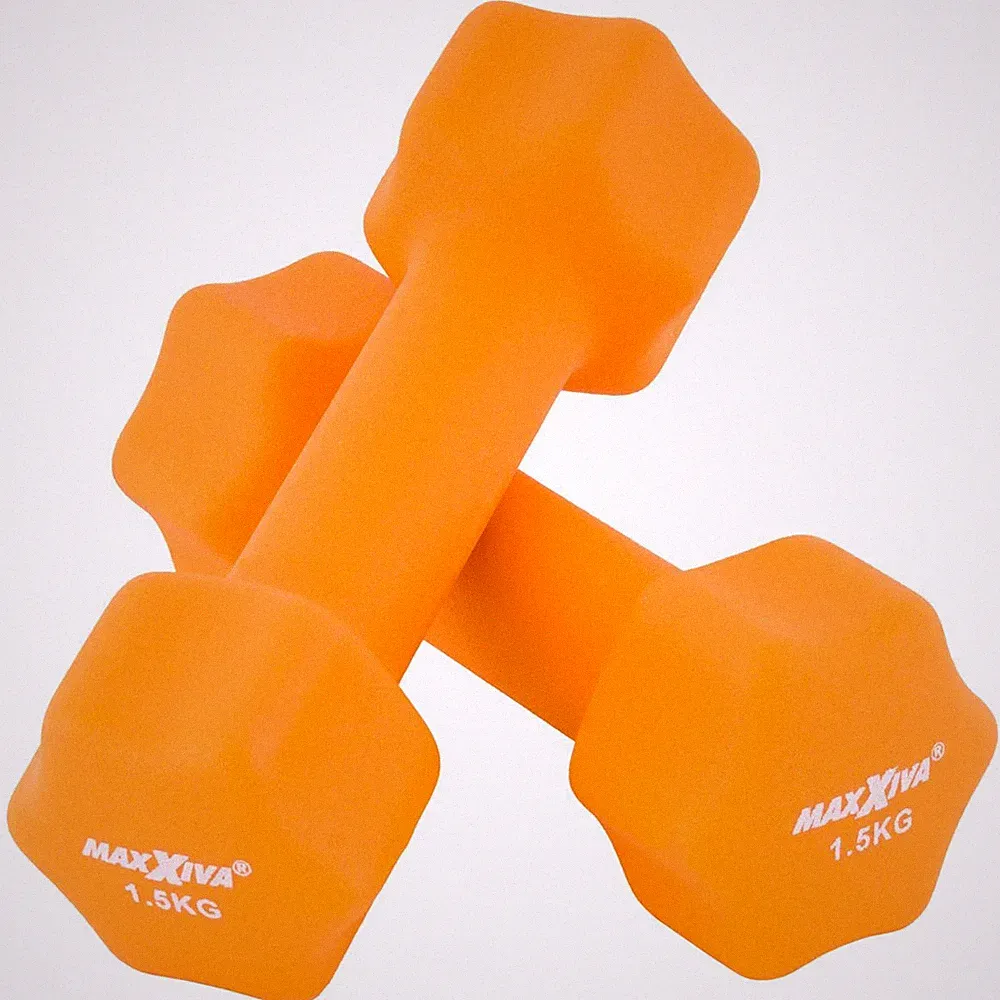 MAXXIVA Hantel-Set orange Neopren