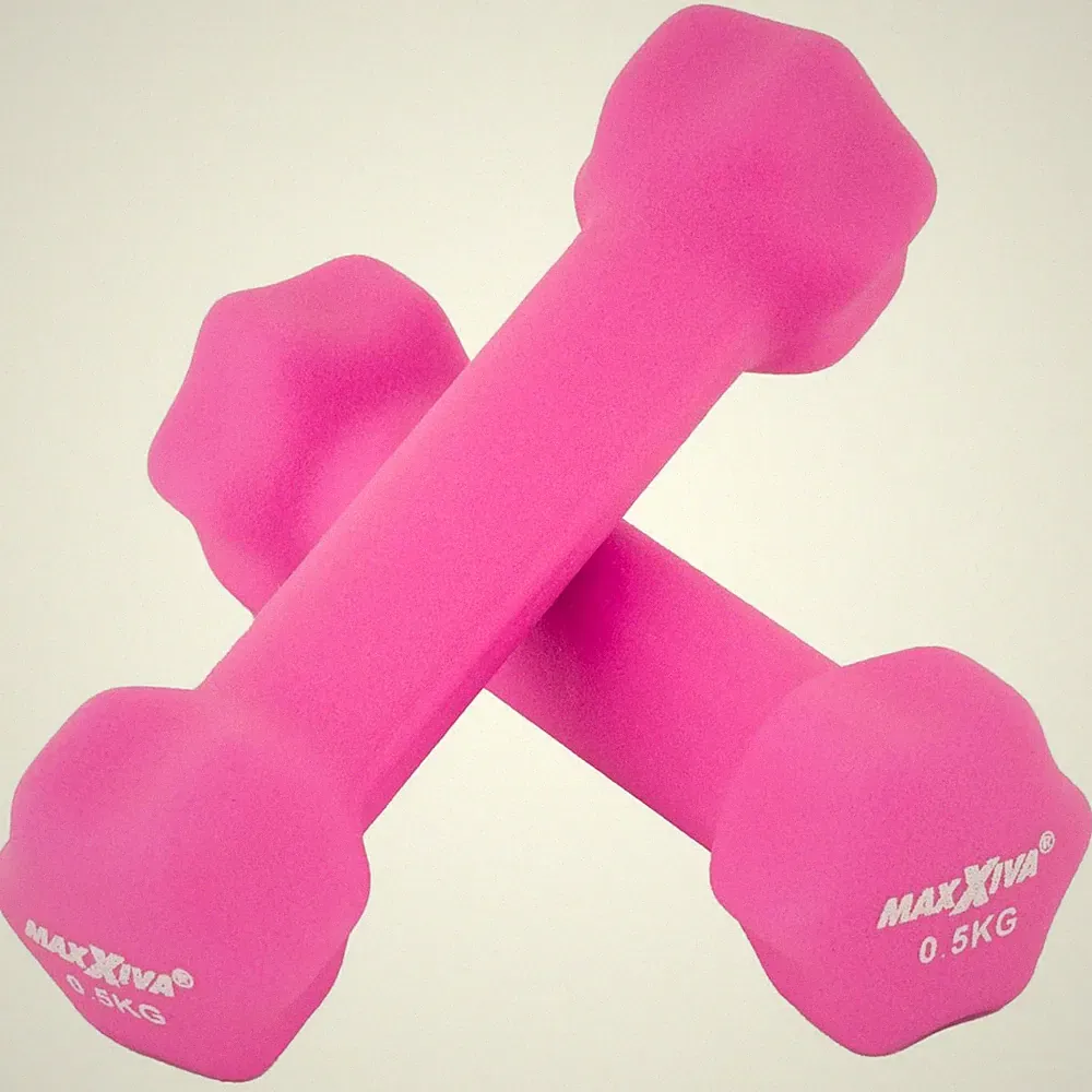 MAXXIVA Hantel-Set pink Neopren