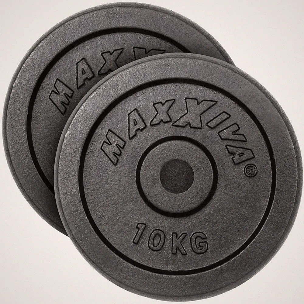 MAXXIVA Hantelscheiben 2er Set 20 kg