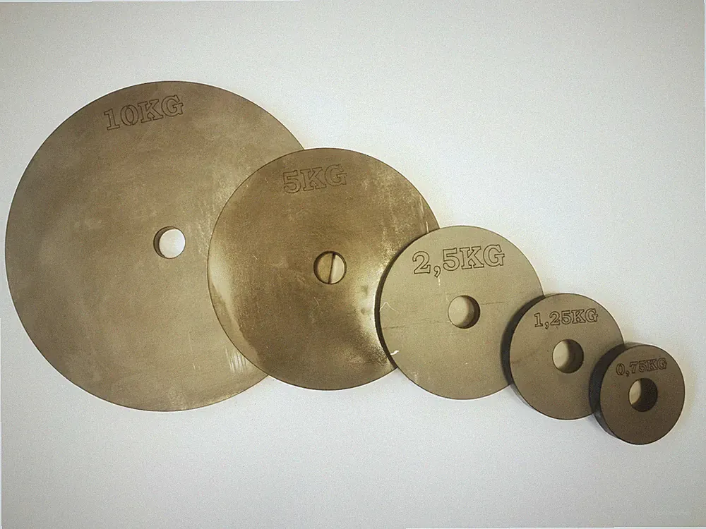 Mayer Metallbau Hantelscheiben Set Gusseisen 30mm