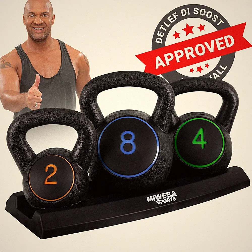 Miweba Sports Kettlebell Set 2-8 kg