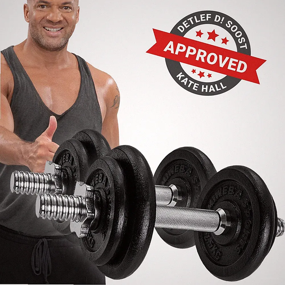 Miweba Sports Kurzhantel Set 10 kg