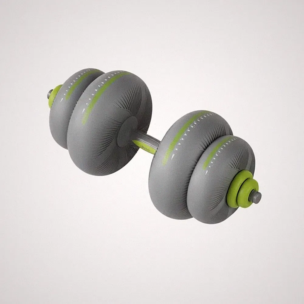Multifunktionales Soft-Hantelset, Verstellbare Barbell, Heimtrainingsgerät