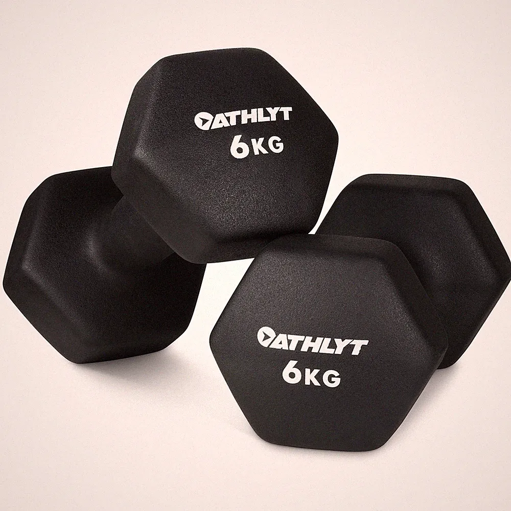 Neopren Dip Dumbbell Set 2 x 6 kg