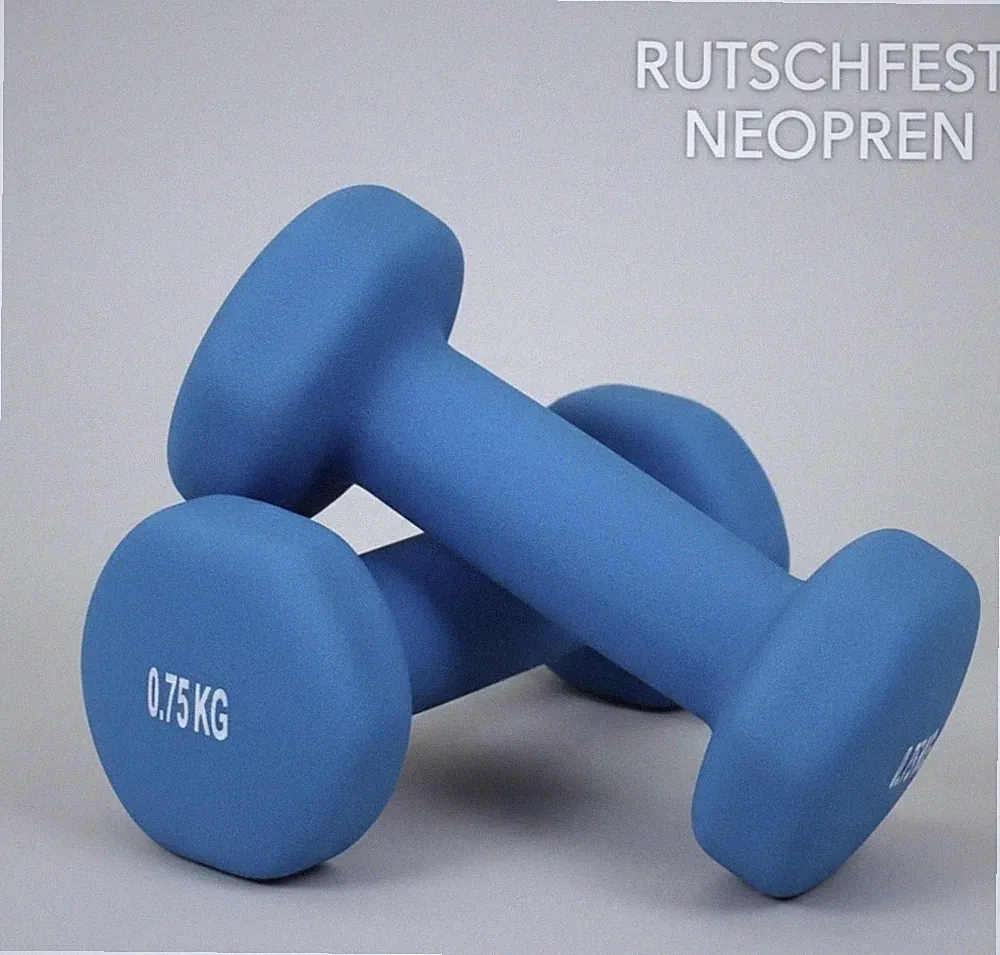 Neopren Kurzhanteln 2er-Set 0,75 kg
