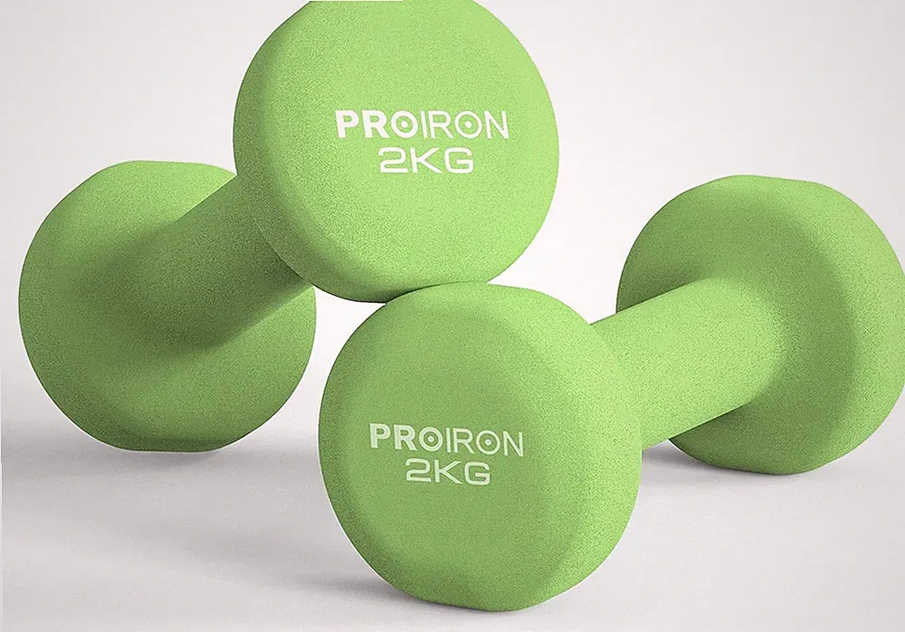 Proiron Neopren Kurzhanteln 2x2kg