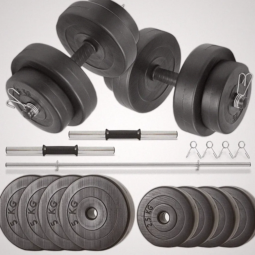 Nurtextil24 Kurzhantelset 10-100 kg