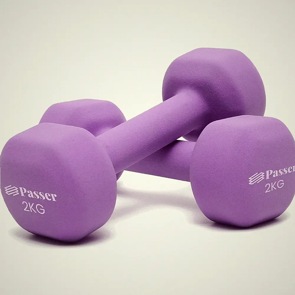 Passer Kurzhanteln 2x2kg Neopren