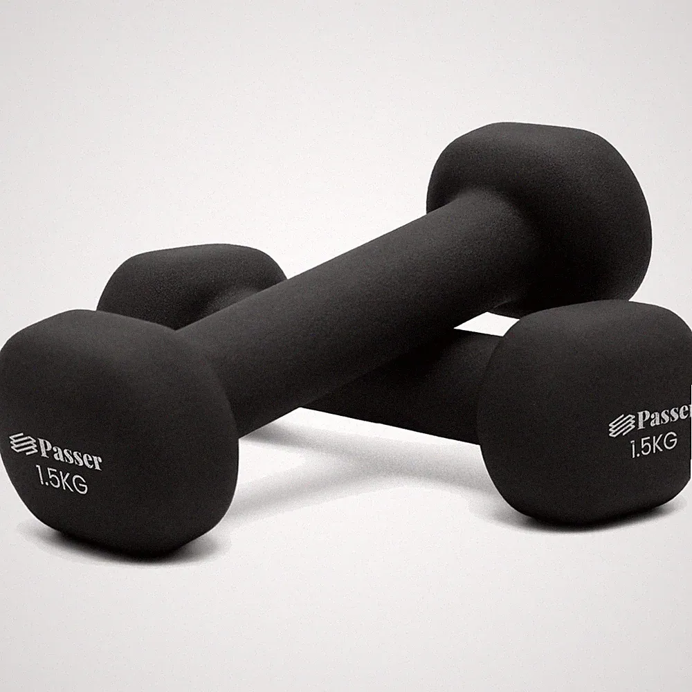 Passer Neopren Hanteln 2er-Set 1,5 kg