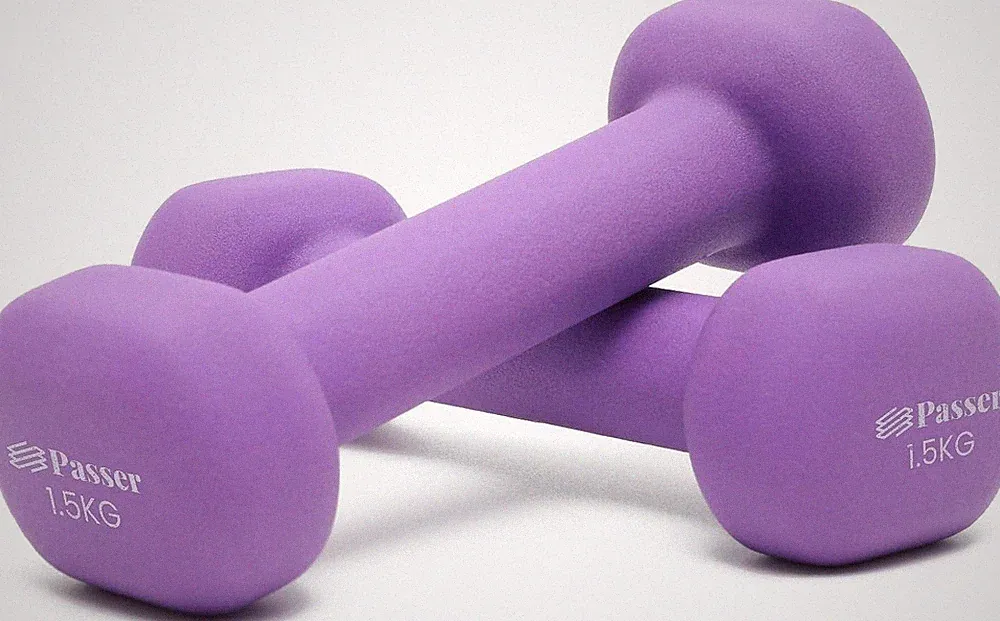 Passer Neopren Hanteln Set 2x 3 kg