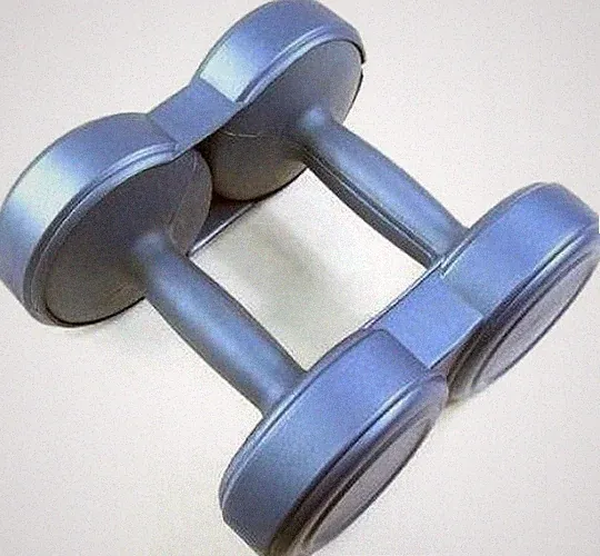 Polyethylen Hantelset 0,75 kg x2
