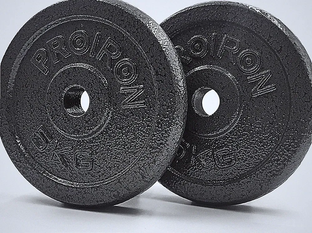 PROIRON Hantelscheiben-Set 10 kg Gusseisen