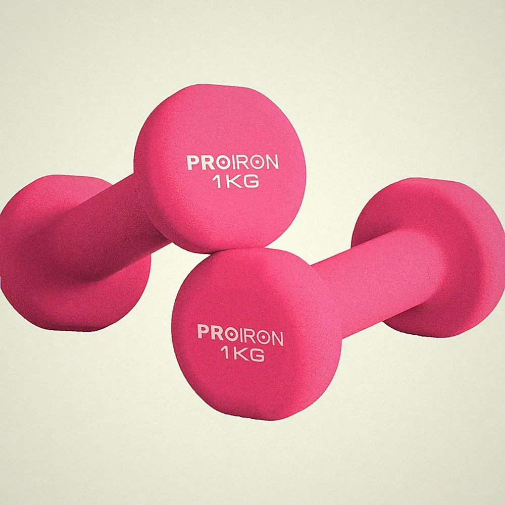Proiron Kurzhanteln Neopren 2er-Set 2 kg