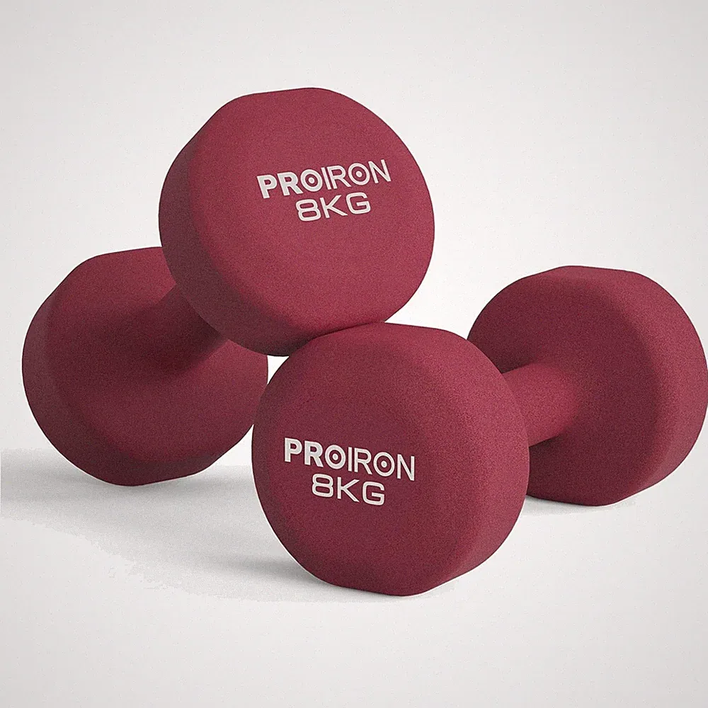Proiron Neopren Kurzhantel Set 2x8kg