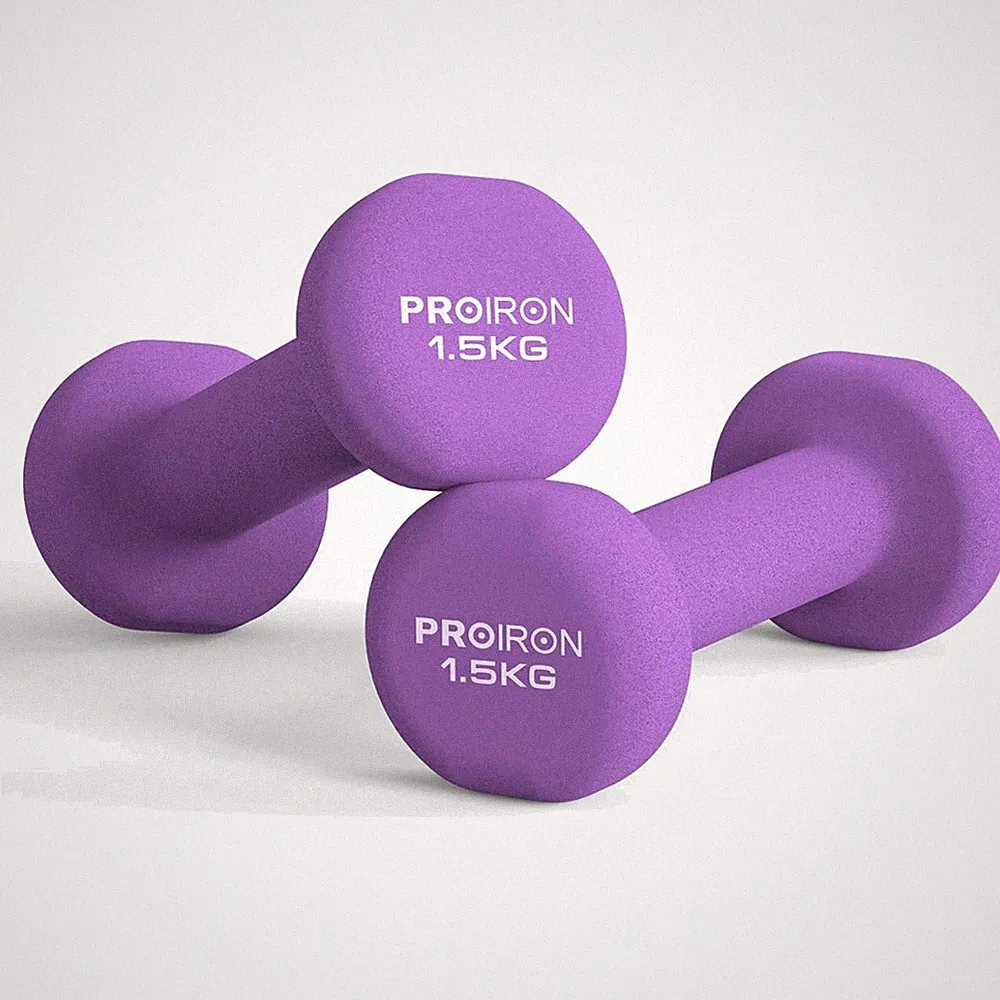 Proiron Neopren Kurzhanteln 2er-Set 1,5 kg