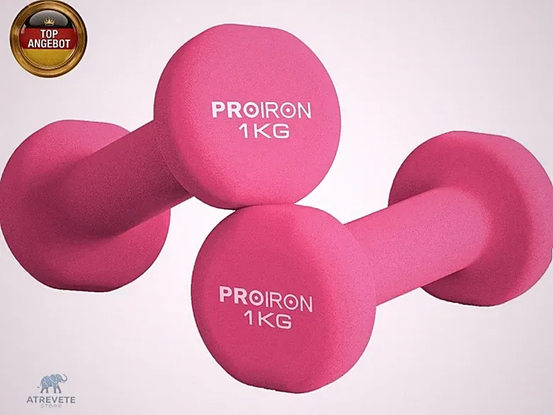 PROIRON Neopren Kurzhanteln 2er-Set