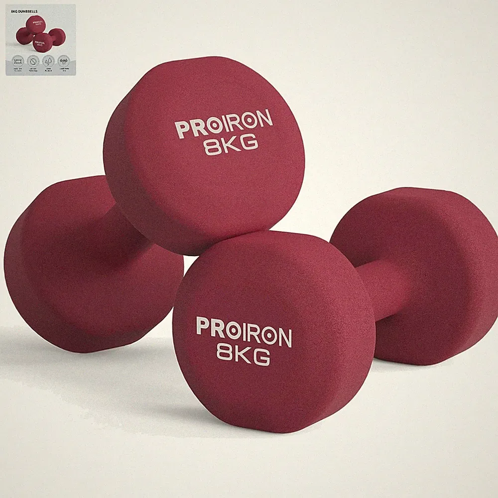 Proiron Neopren Kurzhanteln 2x8kg