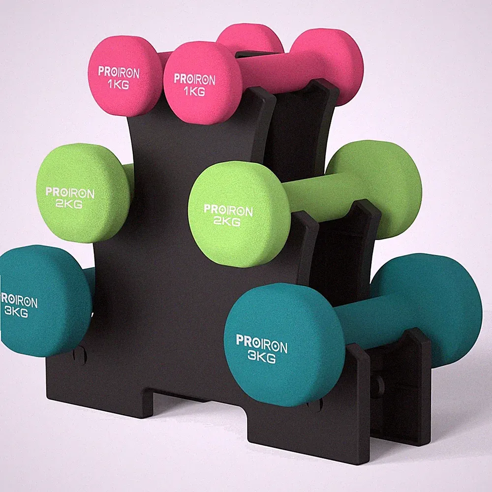 Proiron Verstellbare Neopren-Hanteln 2er Set