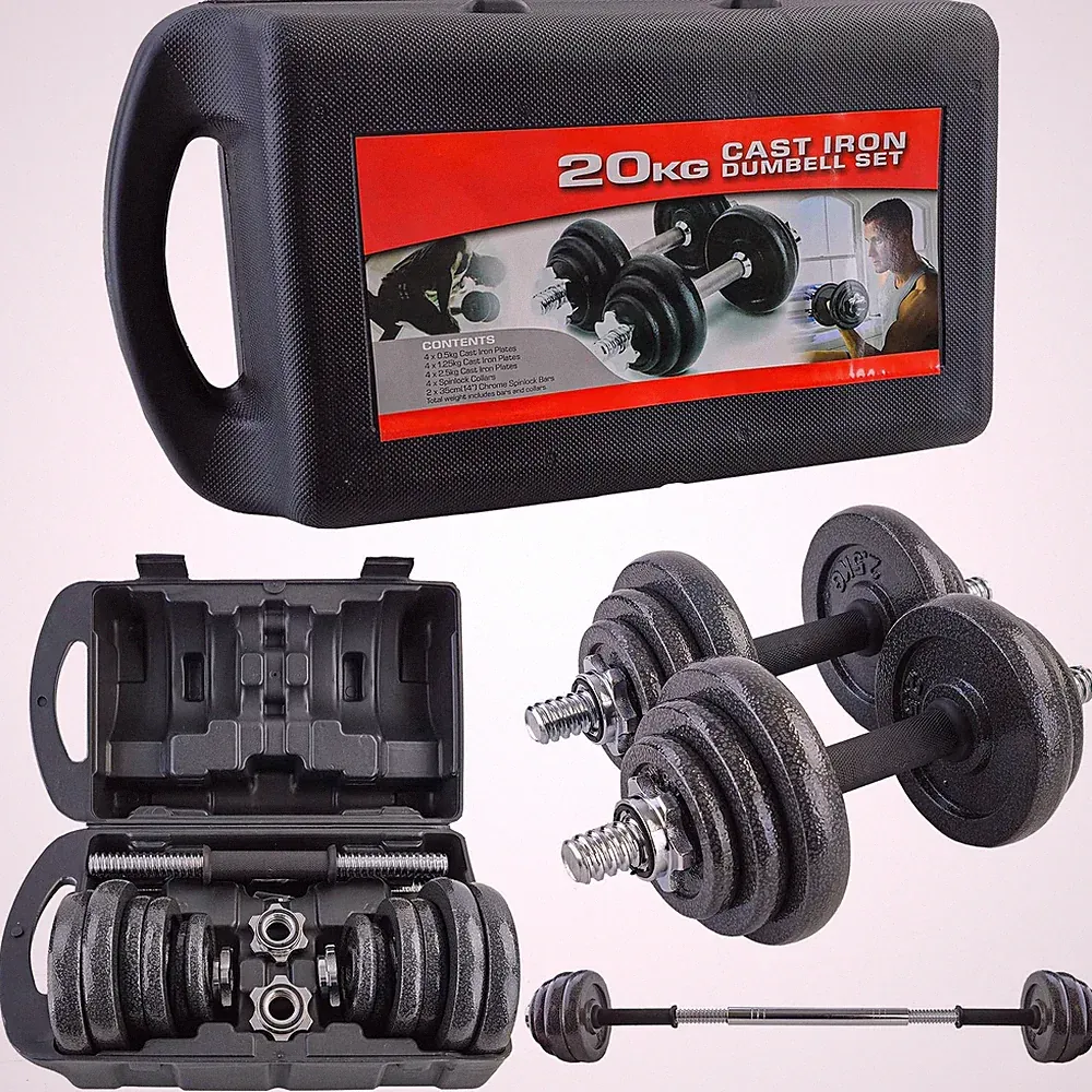 RAMROXX 20 kg Profi Hantel Set