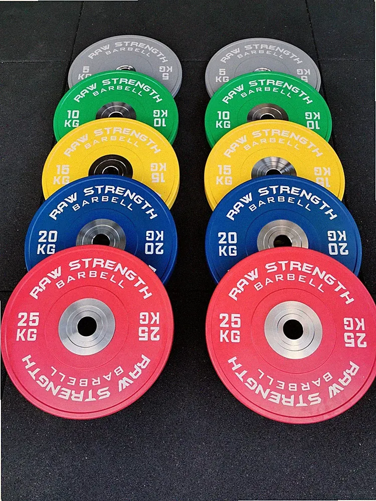 RAW STRENGTH BARBELL™ 150KG PREMIUM COMPETITION WEIGHT BUMPER PLATES SET