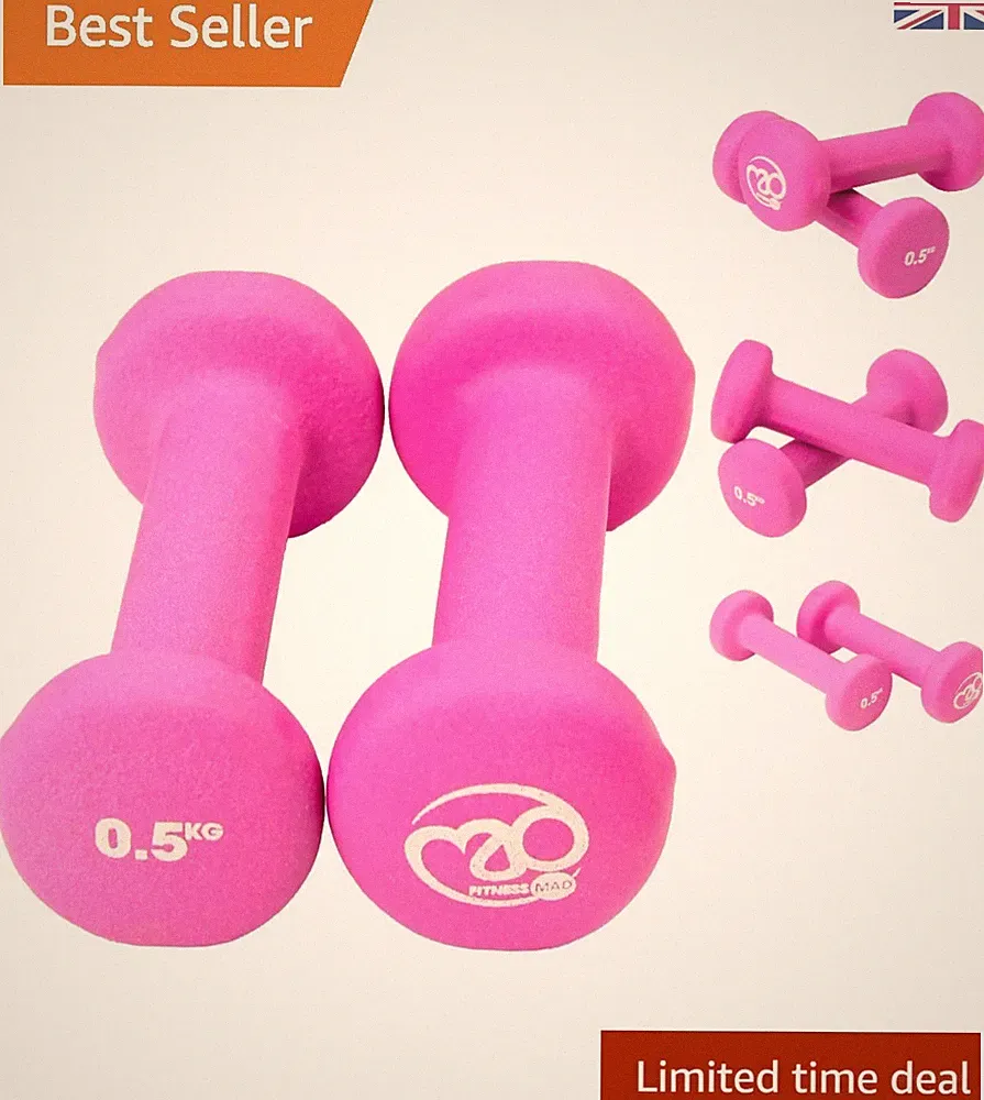 Robuste Neopren Hanteln Paar | rutschfester Griff für Heim & Studio Workouts