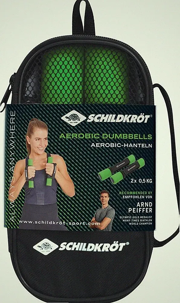 Schildkröt Fitness - Soft-Hanteln, Aerobic-Hanteln, 0,5kg Set