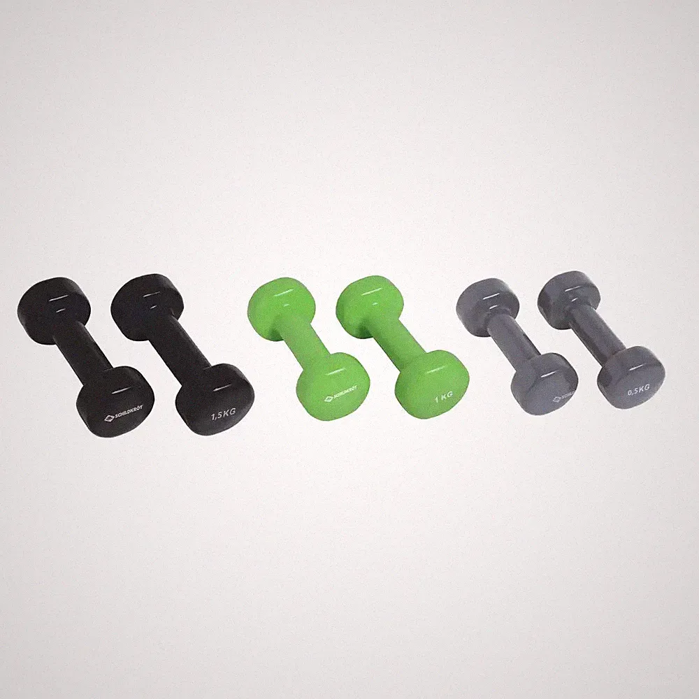 Schildkröt Fitness - VINYL-HANTELSET im ABS-Kunststoffkoffer