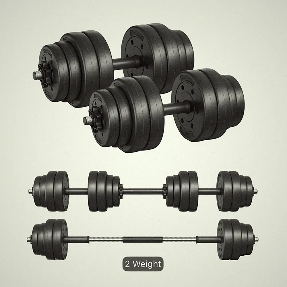SONGMICS 30 kg Kurzhantel Set Verstellbar