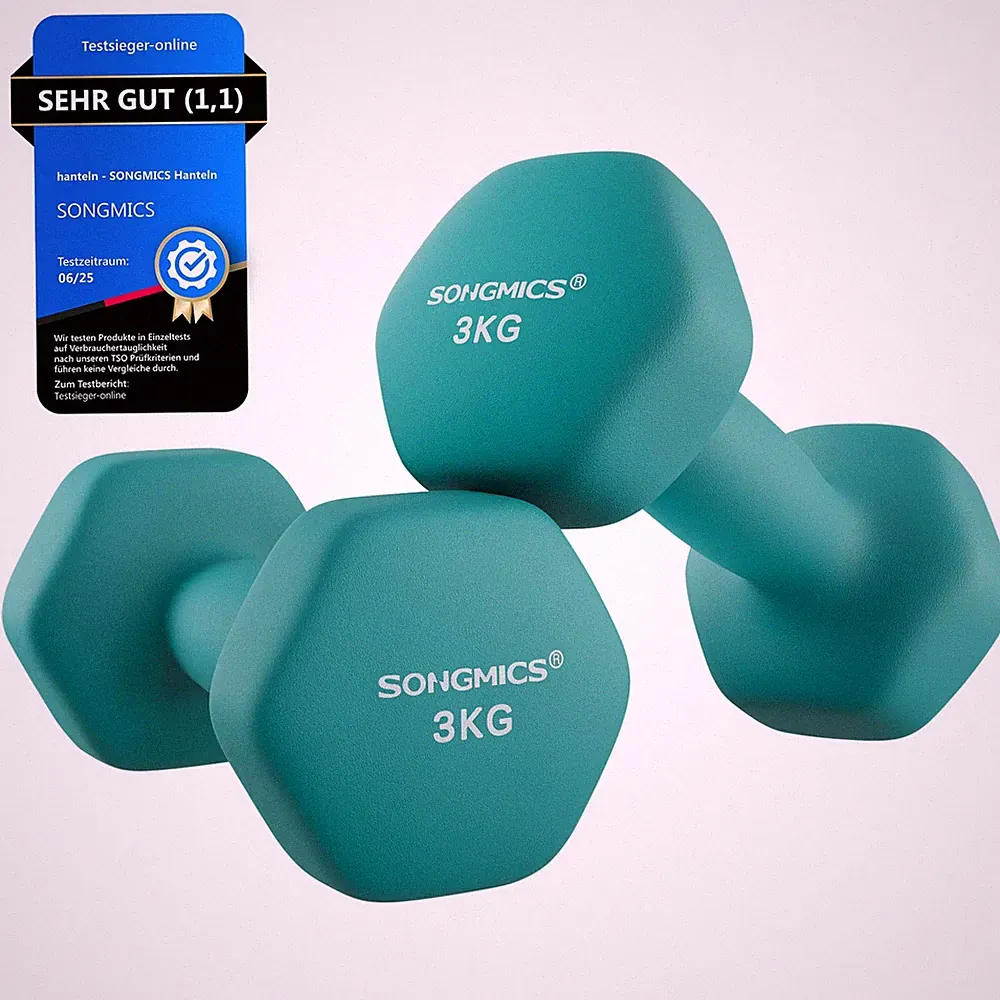 Songmics Hantelset 2x3kg