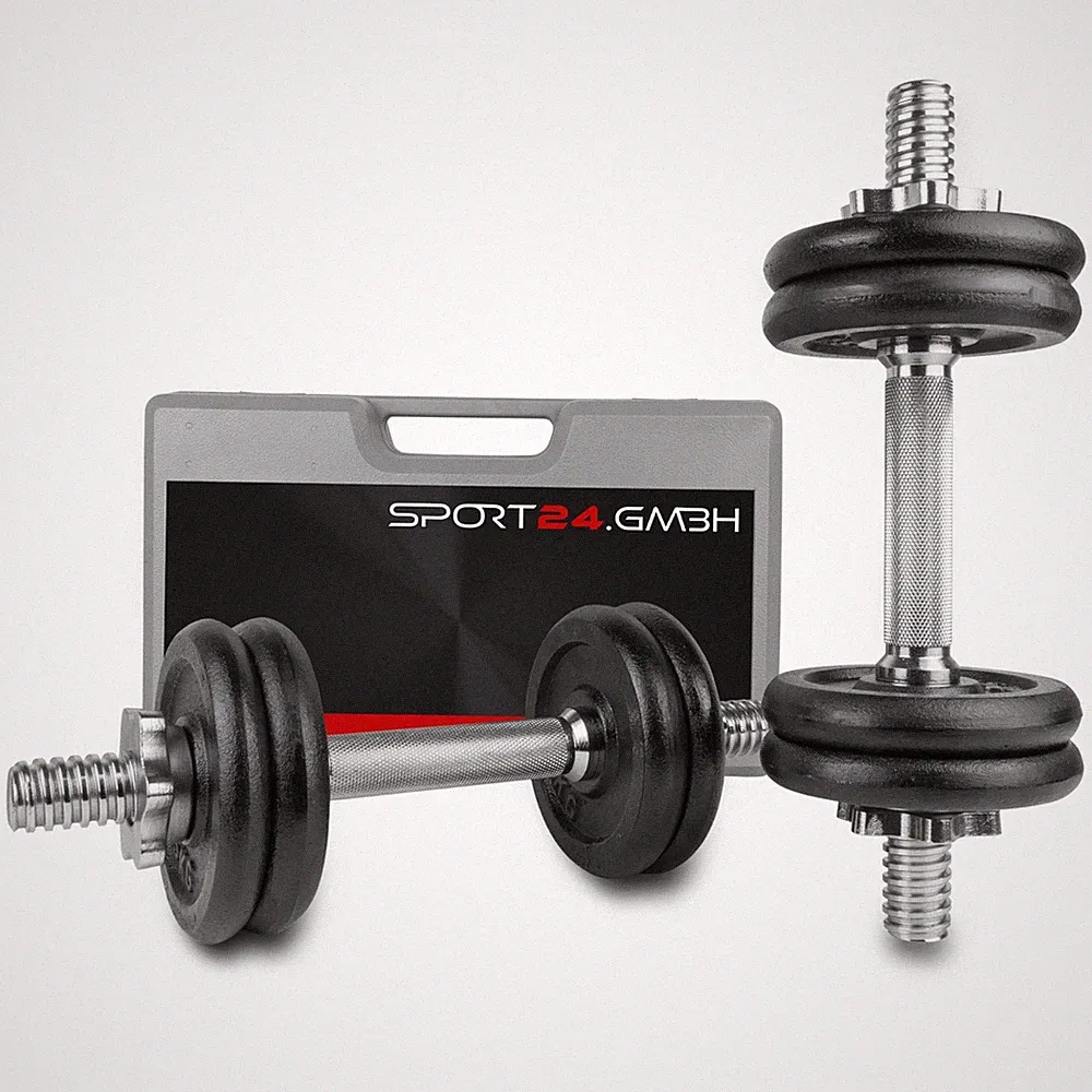 Sport 24 GmbH Kurzhantelset verstellbar 15 kg