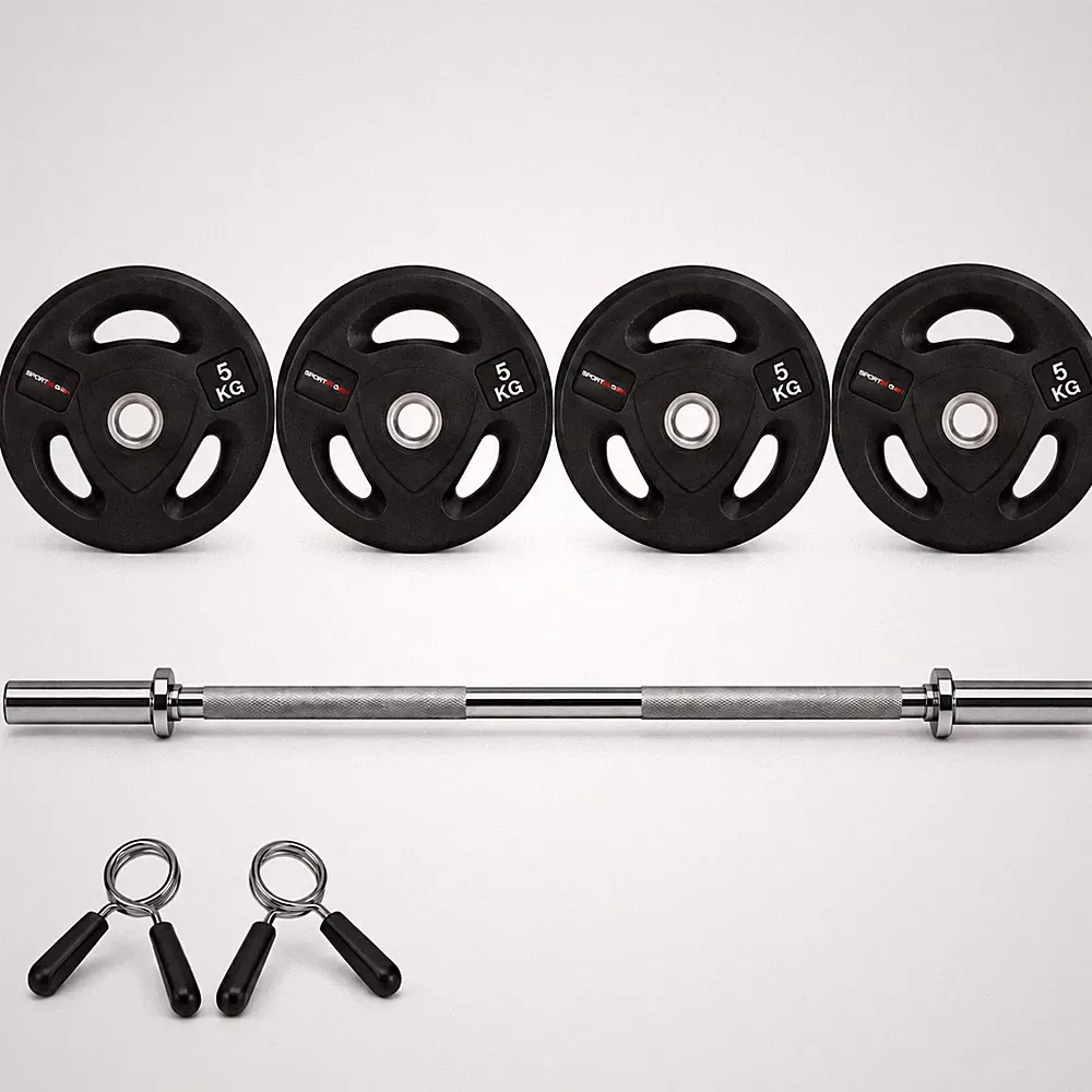 Sport24 GmbH Langhantel Set 150cm 30mm Langhantelstange Hantelset Hantelstange