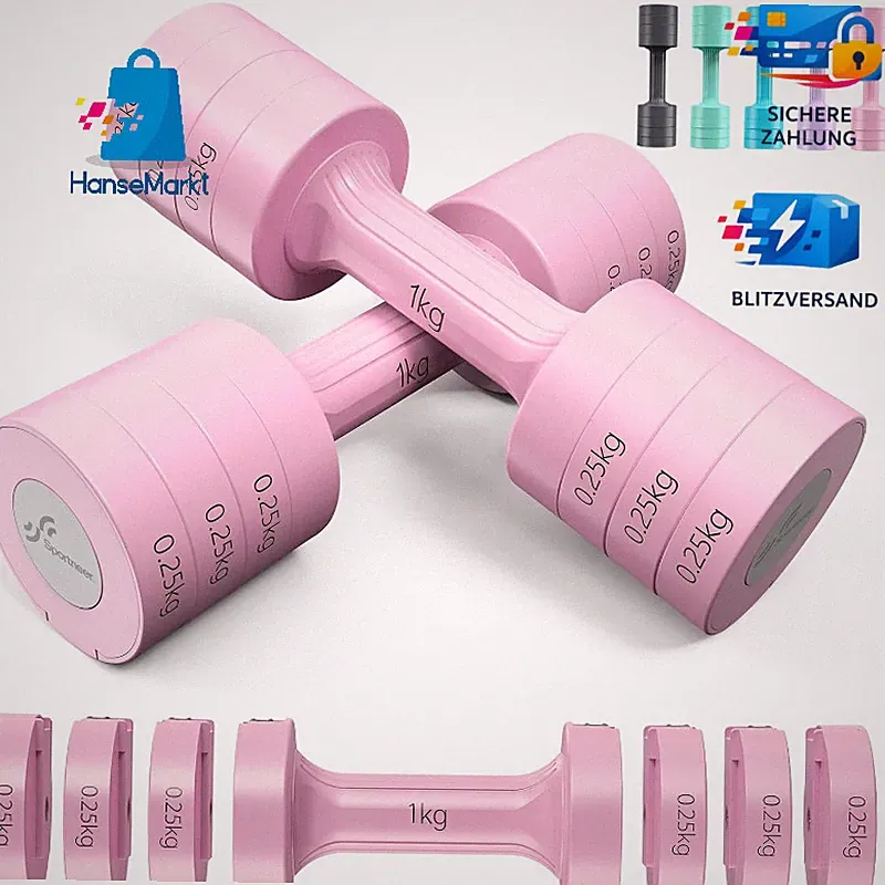 Sportneer Hanteln Set 4-in-1